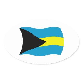 Bahamas Flag Sticker