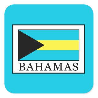 Bahamas Square Sticker