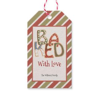 Baked With Love Christmas Gift Tags