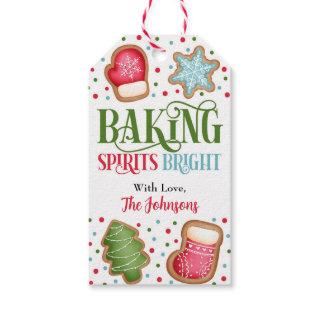 Baking Spirits Bright Favor Tag, Christmas Gift Tags