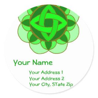 "Balancing the Heart Chakra" Address Label