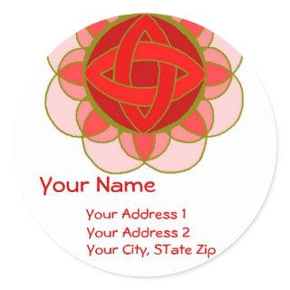 "Balancing the Root Chakra" Address Label