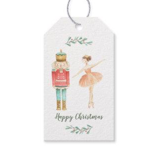 Ballerina Nutcracker Christmas Gift Tags