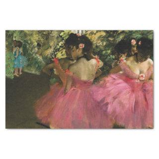 Ballerinas in Pink by Edgar Degas     Tissue Paper