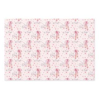 Ballet Shoes and Hearts  Sheets