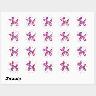 Balloon Dogs Party Stickers