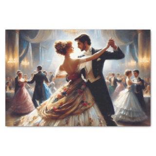 Ballroom Dancing Ephemera Furniture Decoupage Tissue Paper