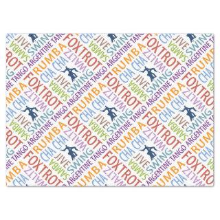 Ballroom Dancing Tissue Paper