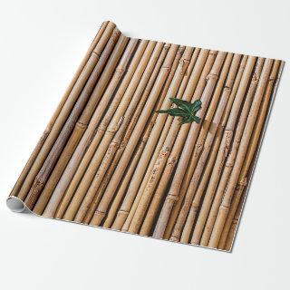 Bamboo barrier screen fence