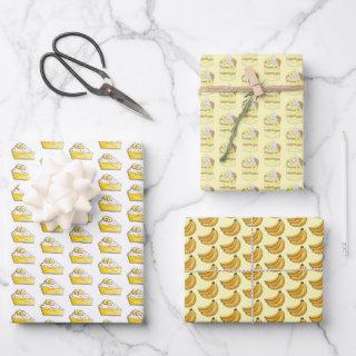 Bananas Banana Pudding Cream Pie Slice Food  Sheets
