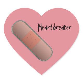 BandAid Heartbreaker Heart Sticker