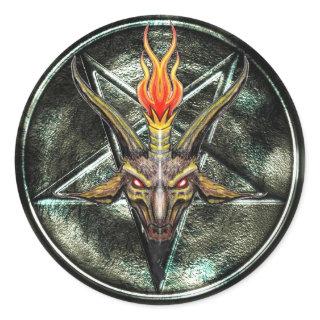 Baphomet Idol Sticker