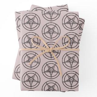 Baphomet Pentagram Satanic  Sheets