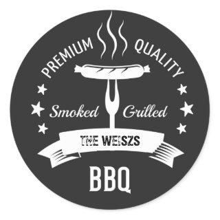 Barbecue BBQ Custom Labels