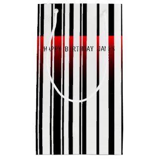 barcode with laser scanner bag