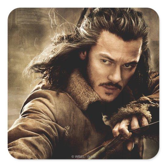 BARD THE BOWMAN™ Character Poster 1 Square Sticker