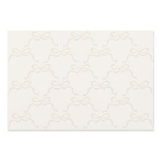 Barely There Modern Cream Ribbons Bows   Sheets