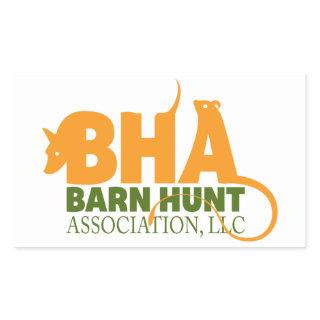 Barn Hunt Association LLC Logo Gear Rectangular Sticker