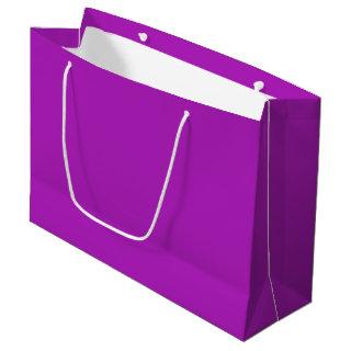 Barney (solid color)  Large Gift Bag