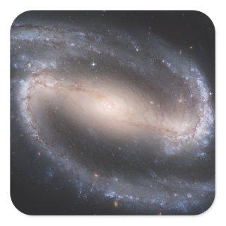 Barred Spiral Galaxy NGC 1300 Square Sticker