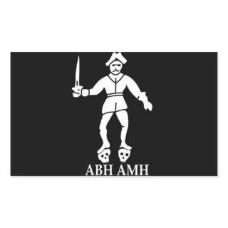 Bartholomew Robert's Pirate Flag Sticker