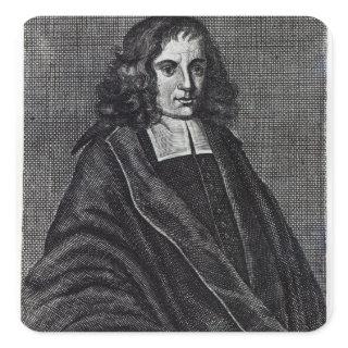 Baruch de Spinoza Square Sticker