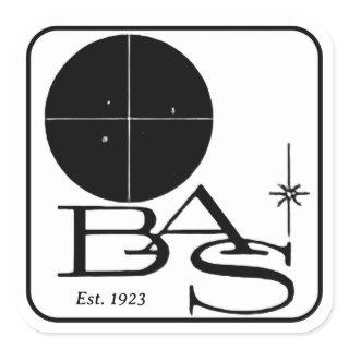 BAS Retro Logo Sticker