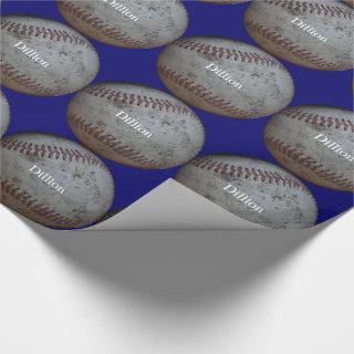 Baseball Add A Name Birthday