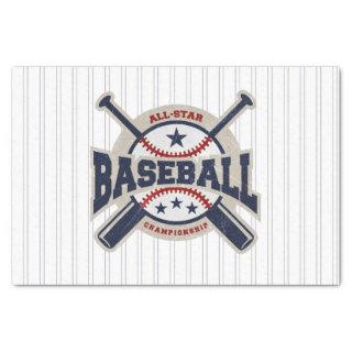 Baseball All Star Team Sport Birthday Party Tissue Paper