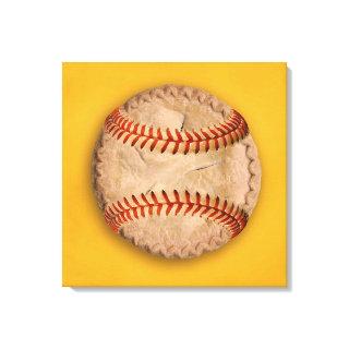 Baseball Apple Pie Canvas Print