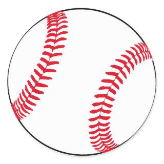 Baseball Gear Classic Round Sticker