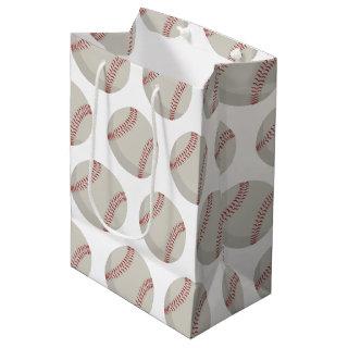 Baseball Sports  Medium Gift Bag