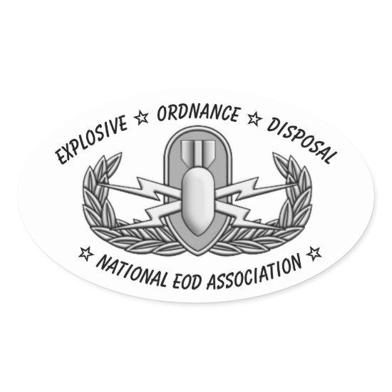 Basic EOD Badge Sticker