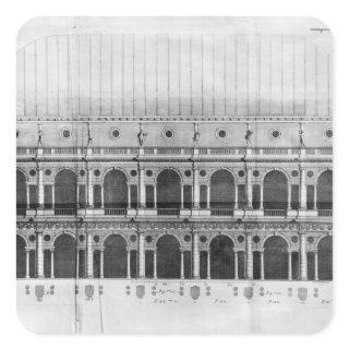 Basilica Palladiana at Vicenza Square Sticker