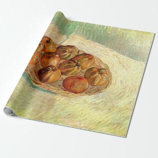 Basket of Apples to Pissarro by Vincent van Gogh