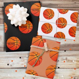 Basketball Ball Pattern Kids Name Sports  Sheets