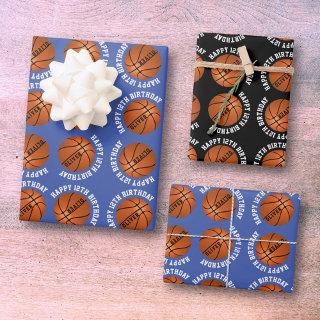 Basketball Balls Kids Name Sports Happy Birthday   Sheets