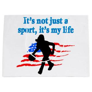 BASKETBALL IS MY LIFE LARGE GIFT BAG