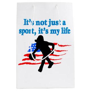 BASKETBALL IS MY LIFE MEDIUM GIFT BAG