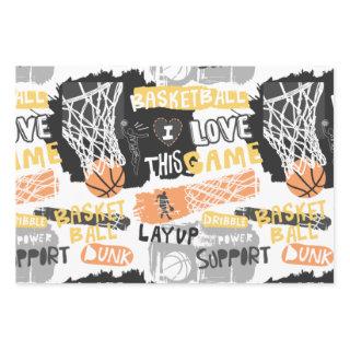 Basketball Lover Pattern  Sheets