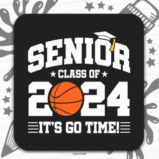 Basketball Team Class 2024 Graduation Senior 2024 Square Sticker