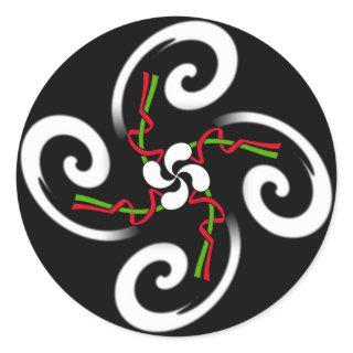 Basque Cross Sticker