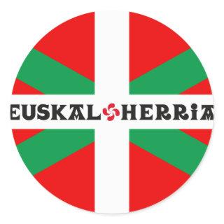 Basque Flag sticker "Ikkurina"