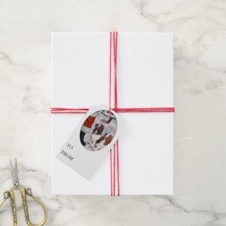 Basset Hound Christmas Gift Tags