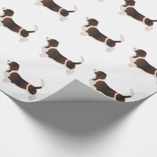 Basset Hound Dog Breed Silhouette Illustration