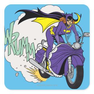 Batgirl Cycle Square Sticker