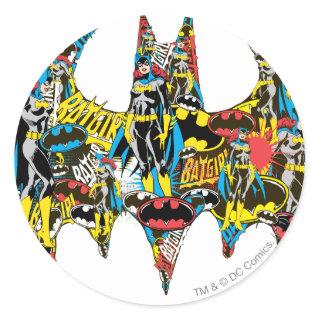 Batgirl - Murderous Classic Round Sticker