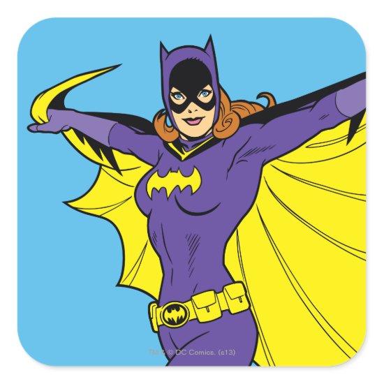 Batgirl Square Sticker