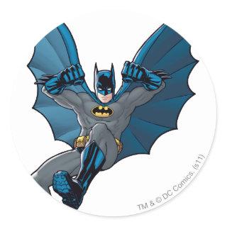 Batman 5 classic round sticker
