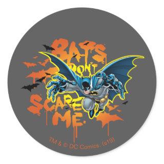 Batman | Bats Don't Scare Me Classic Round Sticker